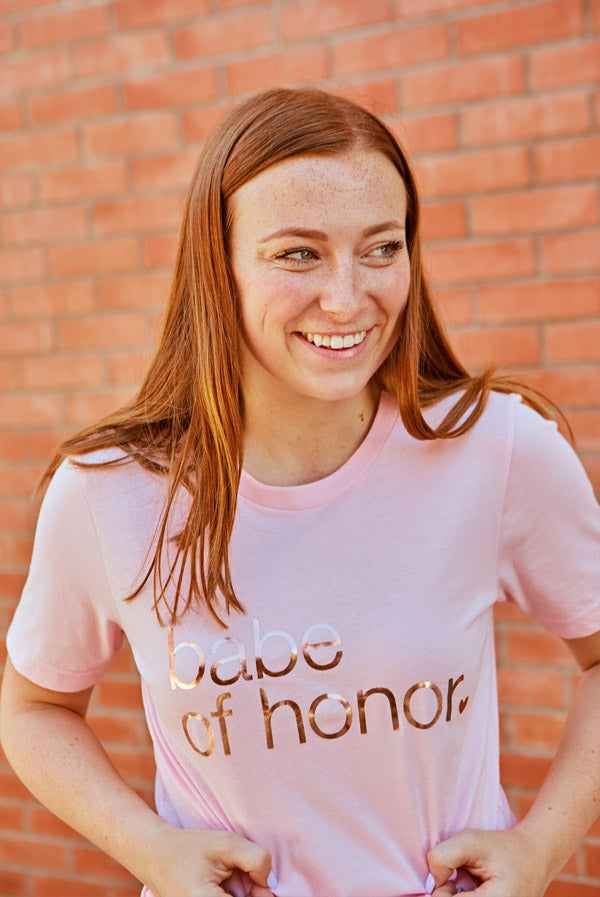 Bride | Babe | Babe of Honor -  Leopard Print Tees