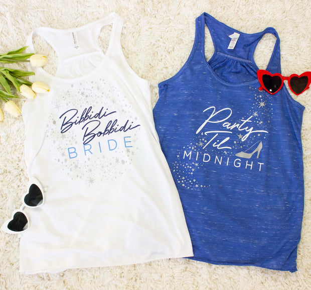 Bibbidi Bobbidi Bride | Party 'Til Midnight Tanks