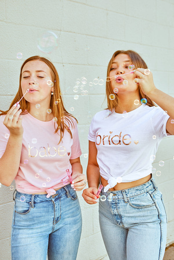 Bride | Babe | Babe of Honor -  Leopard Print Tees