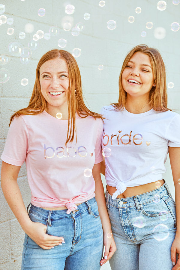 Bride | Babe | Babe of Honor -  Leopard Print Tees