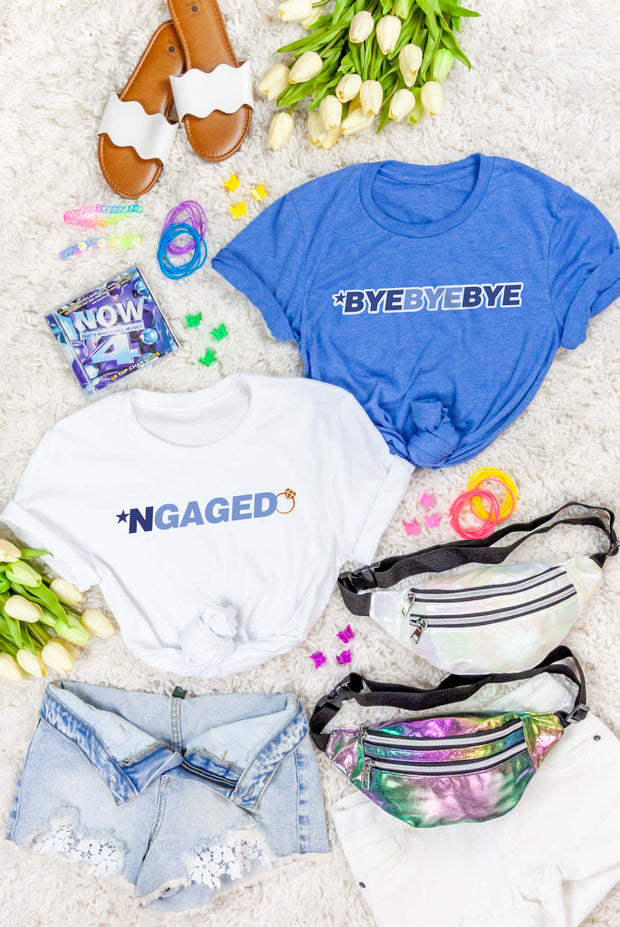 *NGAGED | Many Color + Phrase Options! - For Your Ultimate Boy Band Bachelorette Party!