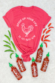 Spice Up Your Wife | Life - Hot Sauce Bachelorette Party Tees