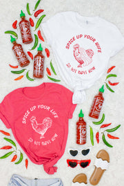Spice Up Your Wife | Life - Hot Sauce Bachelorette Party Tees